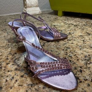 Kate Spade rhinestone heels